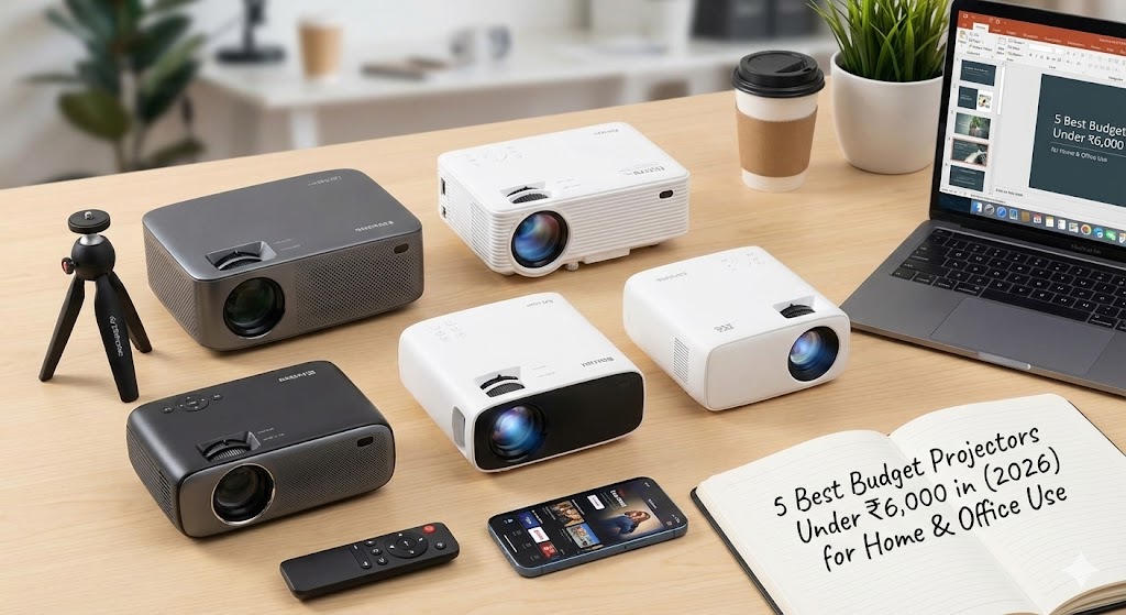 5 Best Portable & Mini Projectors Under ₹6,000 in India (2026) for Home ...