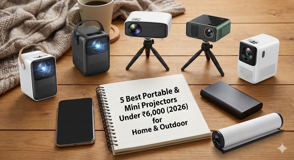Mini Projector Users 5 Best Portable & Mini Projectors Under ₹6,000 in India (2026) for Home ...